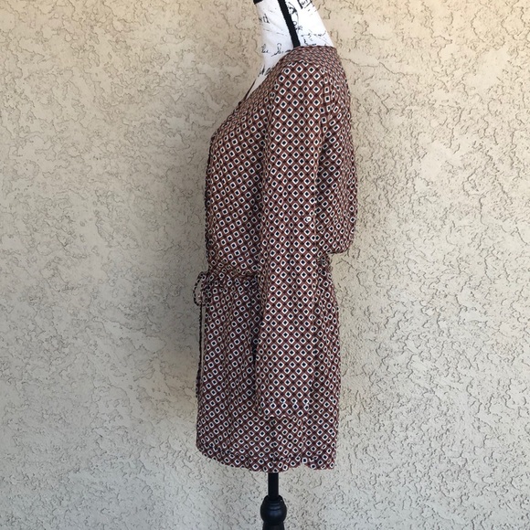 Alythea Brown Patterned Romper size Medium - Picture 3 of 8